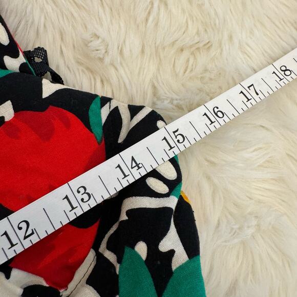 VTG 90s DBA-LA Floral Halter Dress 7 - Picture 11 of 12